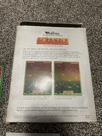 Scramble Vectrex Arcade Game with Box, Overlay, and Manual