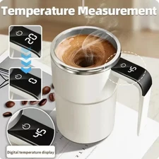 Smart Temperature Measurement Display Magnetic Electric Automatic Stirring Cup