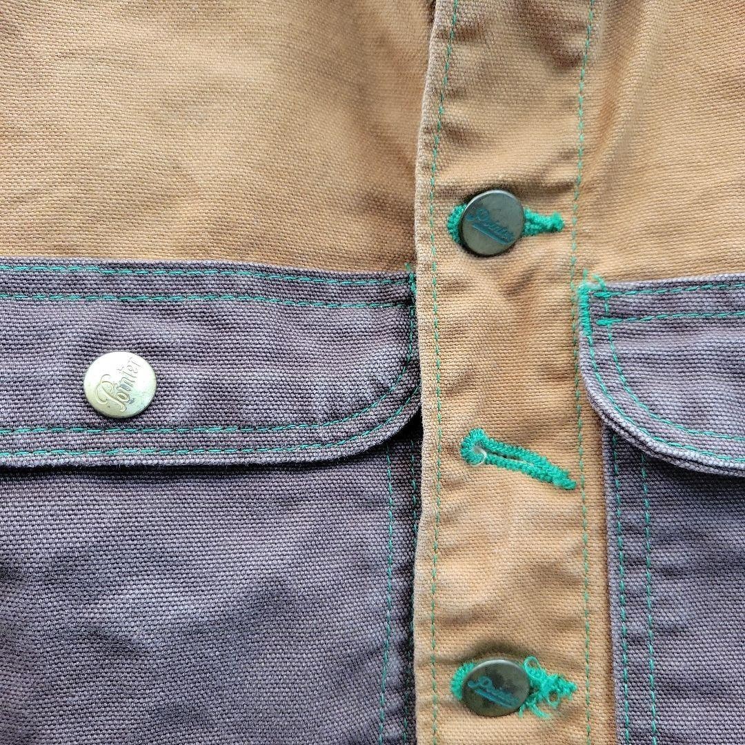 Pointer Brand Coverall Jacket Blouson Vintage Cot… - image 6