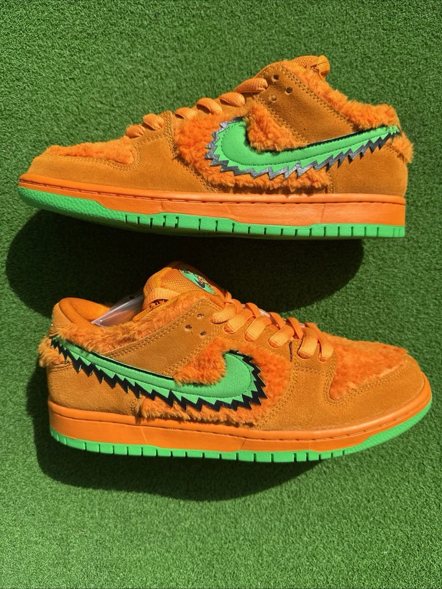 Preços baixos em Nike Grateful Dead x Dunk SB Low Orange Bear | eBay