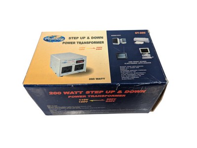 Philmore ST-200 110V To 220V Step Up/Down Transformer NEW- Open Box