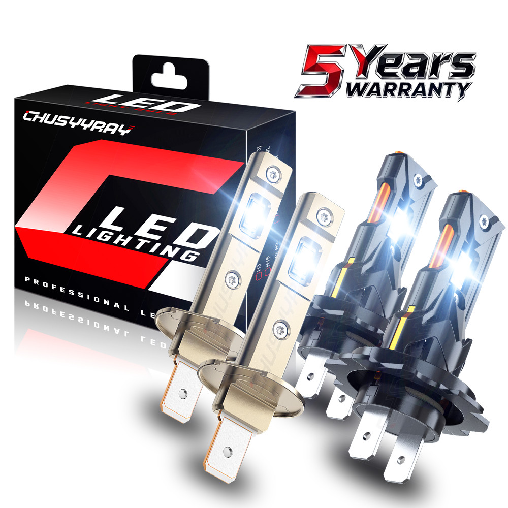 For Vauxhall Astra MK5 2004-2009 H1 H7 Super White LED Headlight Bulb 4PCS
