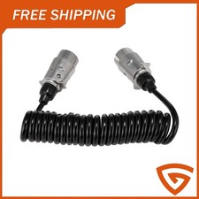 Przewód spiralny 3 m 7-biegunowy Przedłużacz Przyczepa