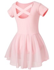 Ballet Leotards for Girls Dance Leotard Toddler Ballet Outfit Pink 6-8 Years