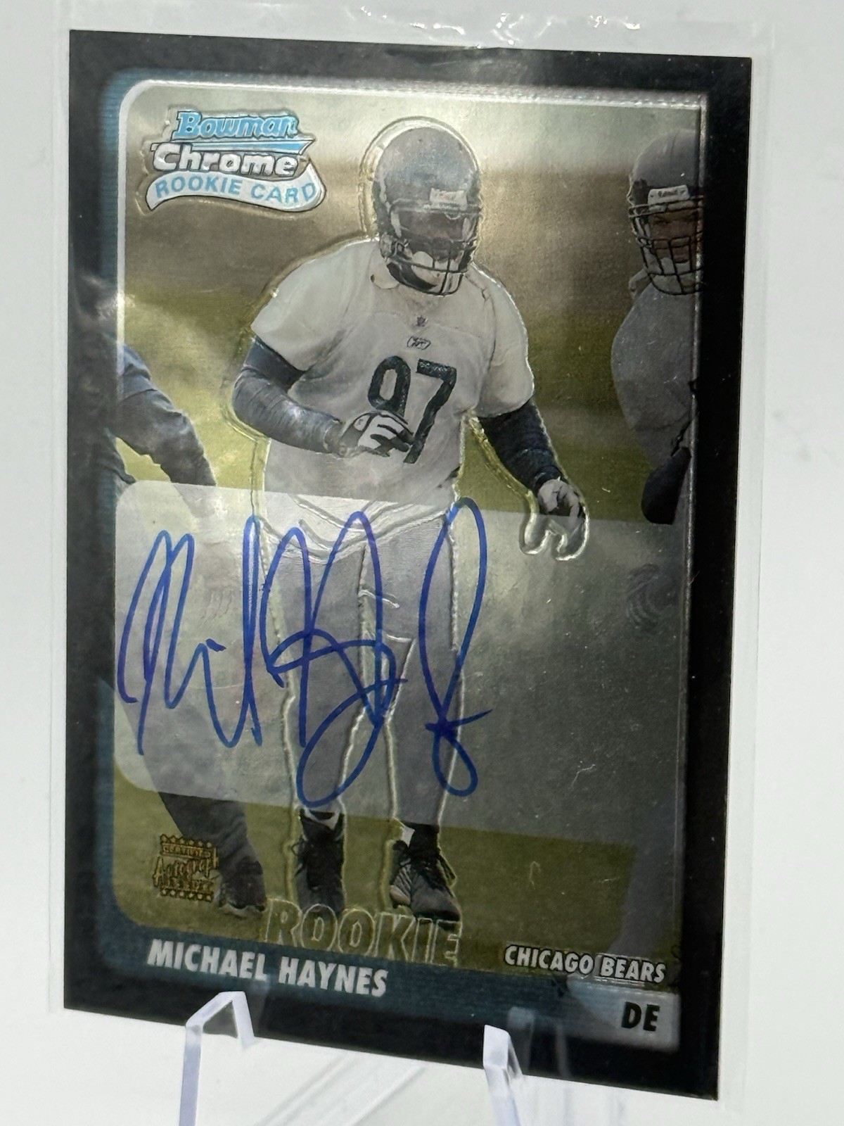 2003 Bowman Chrome - Michael Haynes Rookie Signatures (AU,RC) #224
