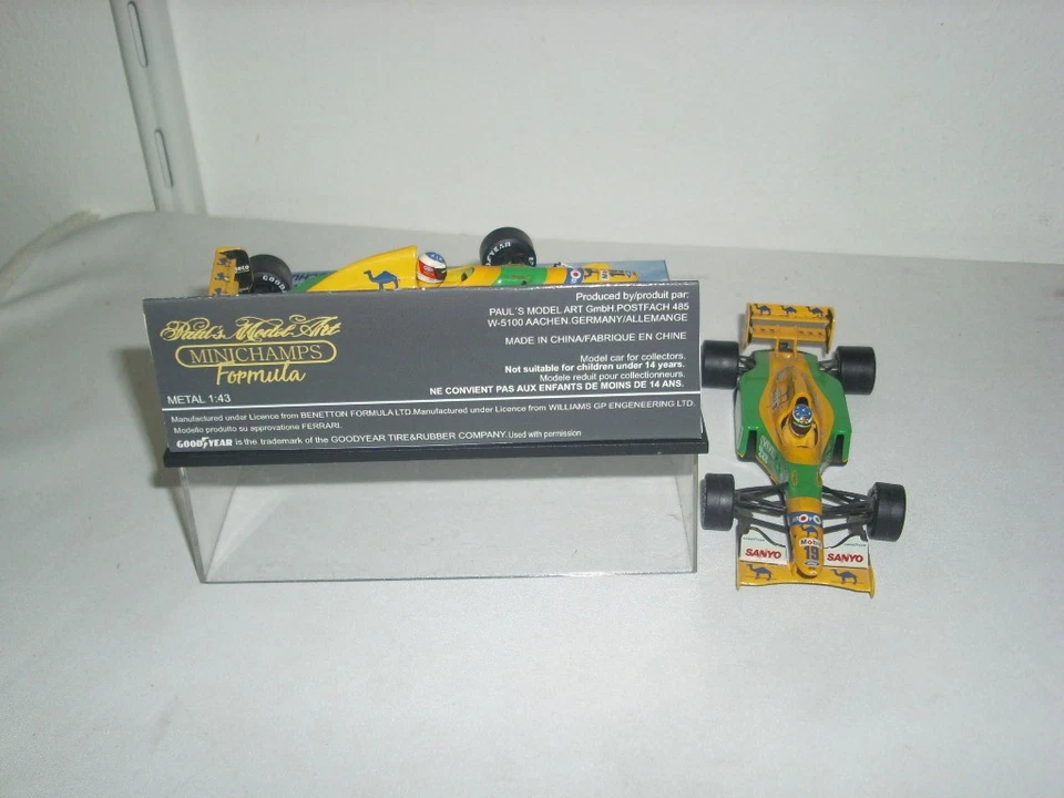 Minichamps / Göde streetbox Benetton Ford Michael Schumacher - Bild 3 von 3