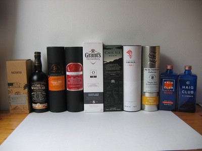 Glenlivet  Mackmyra Grant`s Caol Ila Whistler  Club  10 Flaschen leer