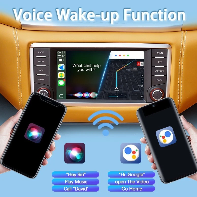 Módulo automático inalámbrico Apple CarPlay y Android para Ferrari California T 2015-2018 Foto 3 de 4