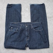 Levi 559 Jeans Mens 36x32 Blue Relaxed Straight Leg 5-Pocket Denim 100 Cotton