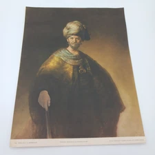 1937 Print The Noble Slav Rembrandt National Committee Art Appreciation