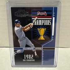 2004 PLAYOFF HONORS DALE MURPHY CHAMPIONS 0986/1982 #C-5 ATLANTA BRAVES