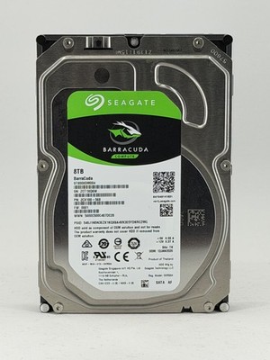 Seagate BarraCuda 8TB 3.5'' Desktop SATA III Hard Drive (ST8000DM004) - Tested