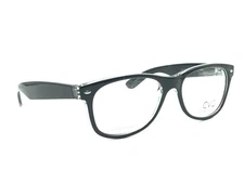CLEARVISION CVO W908 Women's Black Crystal Square Round Eyeglasses 55-17 145 NEW