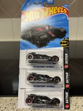 2026 Hot Wheels Mainline Case M The Dark Knight Batmobile Series BATMAN Lot Of 3