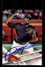 Signed Baseball Card Auto Rubby De La Rosa 2017 Topps #231 Arizona Diamondbacks