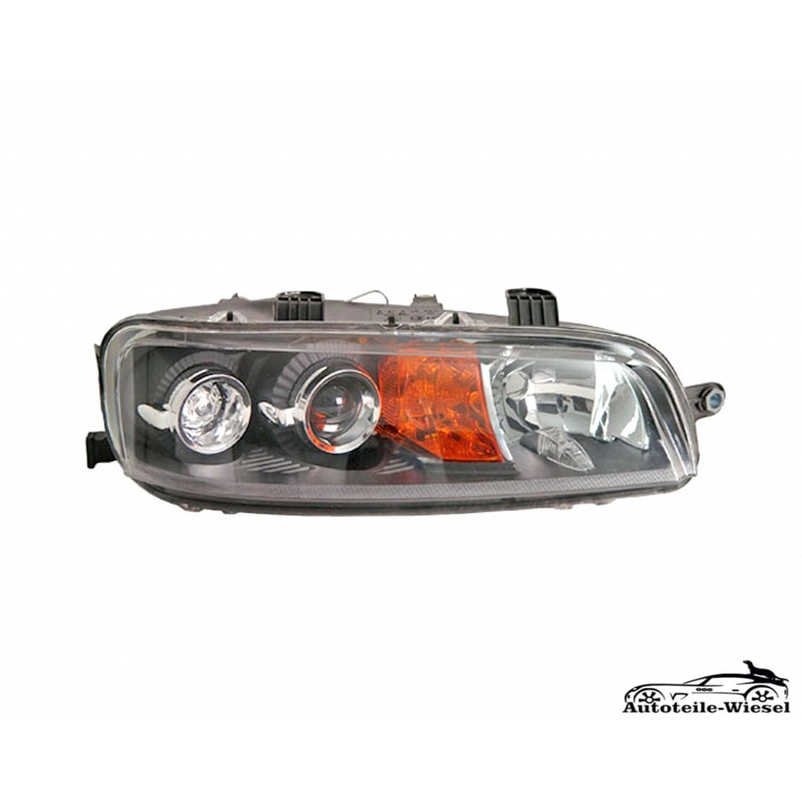Scheinwerfer rechts Halogen TYC für Fiat Punto 20-5957-65-2 Hauptscheinwerfer - Bild 6