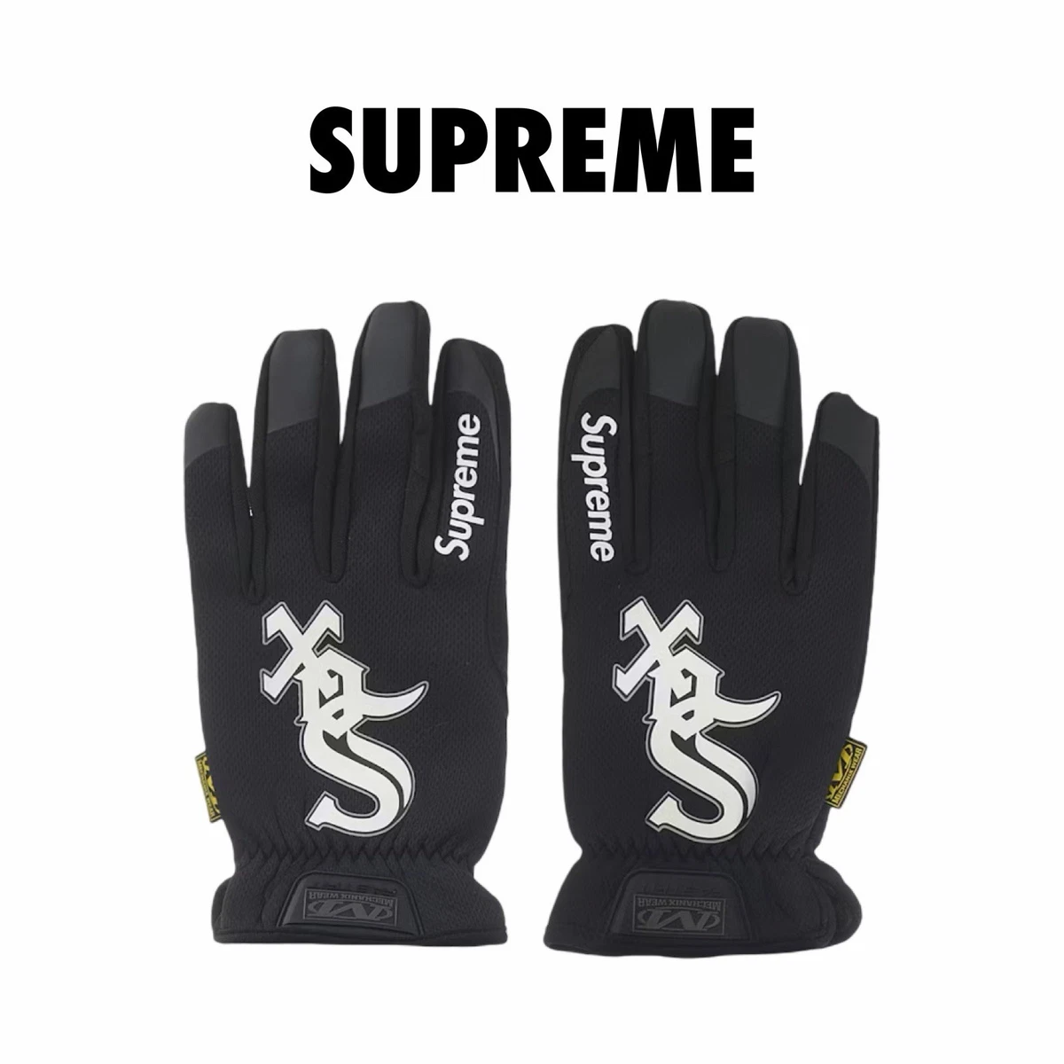 Supreme Black Gloves & Mittens for Men for sale | eBay