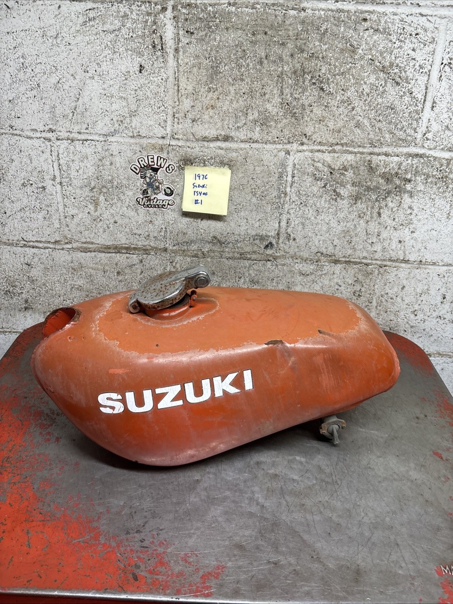 1976 Suzuki Ts400 Ts 400 Apache Enduro Gas Fuel Petrol Tank Cap
