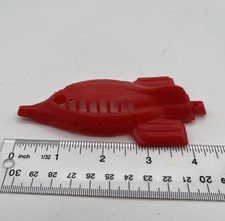 Vintage original 1952 Flash Gordon Solar Commando Spaceships 4.5  Red