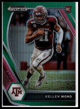 2021 Panini Prizm Draft Picks Collegiate #132 Kellen Mond Green