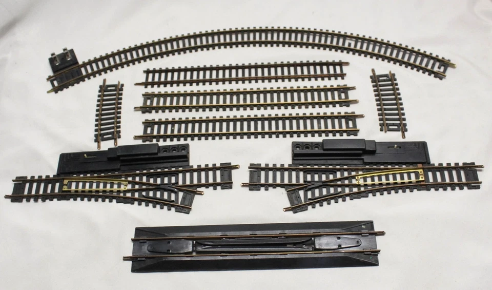Lot of Lionel Brass HO Scale Track, L&R Turnouts, Uncoupler etc. - See Details - Image 2 of 4