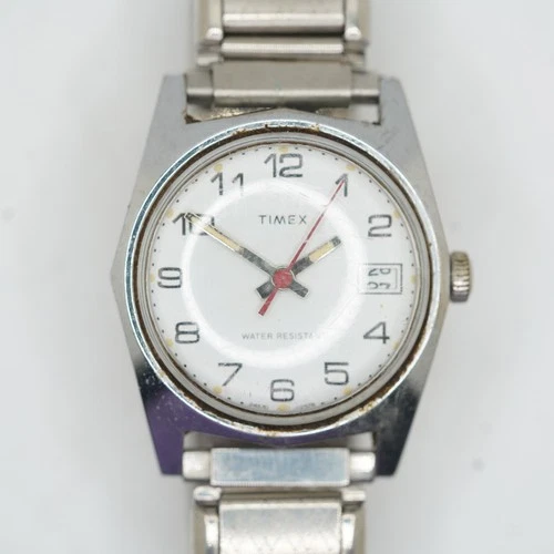 Vintage 1970s Timex Sprite Mens Watch WR 24570 2578