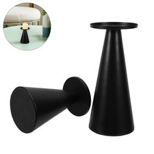 2 Pcs Chandelier Américain En Fer Bougeoir Vintage Bougeoirs Rétro