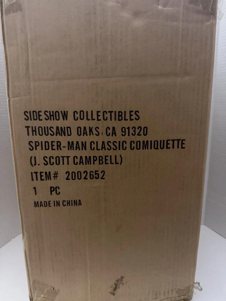 Sideshow Collectibles: Estatua de Spider-Man (Colección J. Scott Campbell) Foto 2 de 4