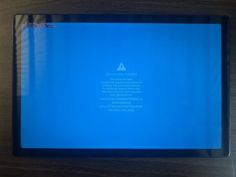 Samsung Galaxy Tab A8 SM-X200 - NO OS - FOR PARTS OR REPAIR