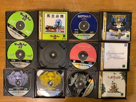 N1111-10 Sega Saturn Soft Virtual Fighters/Knights, Etc. 26 Points
