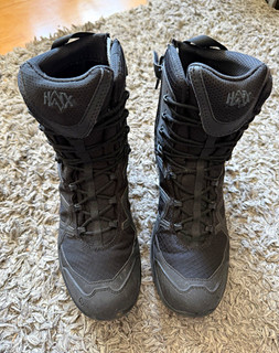 HAIX Sicherheitsschuhe Schnürstiefel Stiefel Schwarz Größe 42 Schnürsenkel