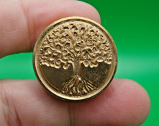 Modern Brass Tree with Roots Sealing Wax Stamp Seal - NO HANDLE