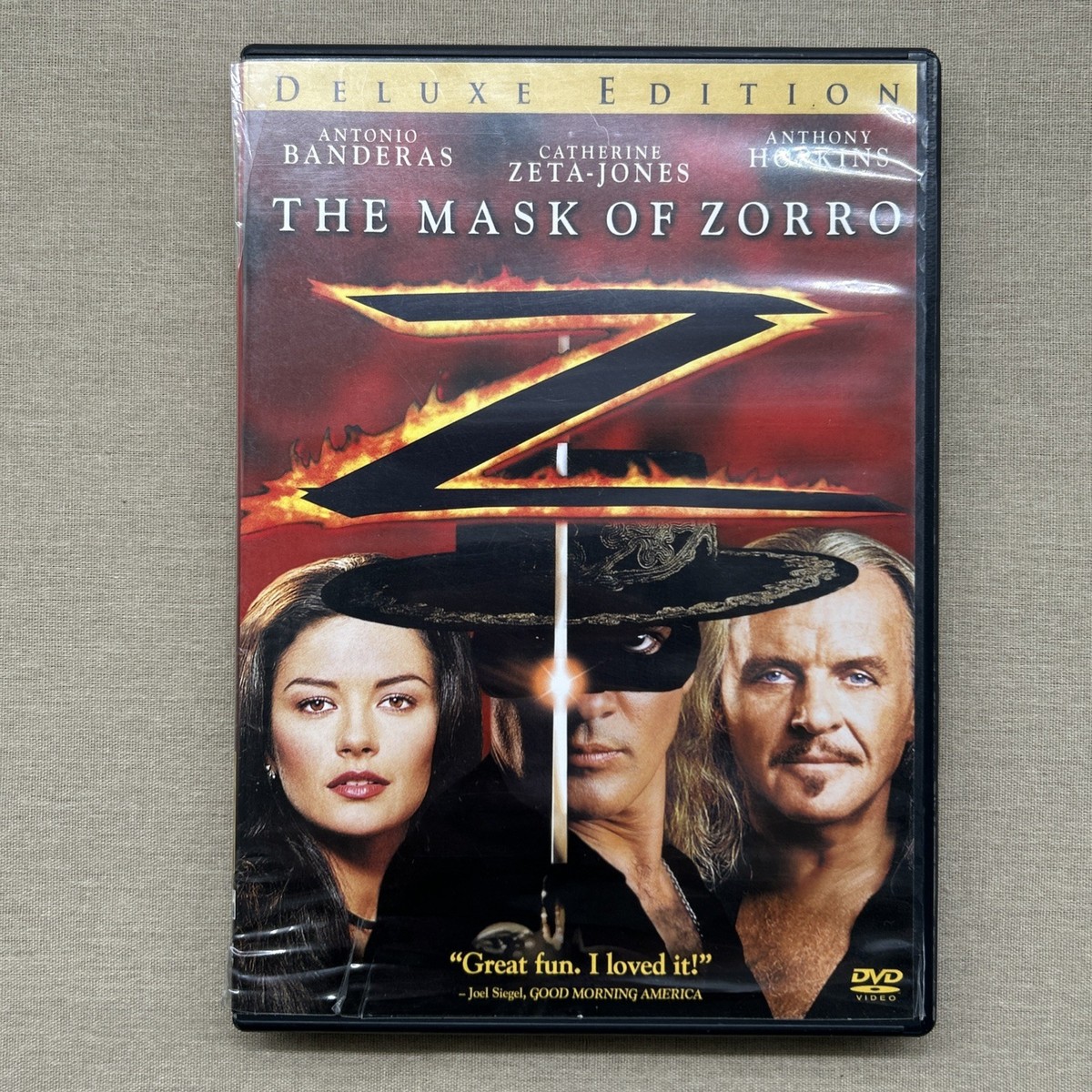 Mask & Legend of Zorro (DVD 2-Film 1998) Western Swashbuckler