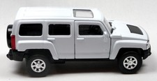 Modellauto Hummer H3 SUV ca. 11,5cm weiß - Neuware von WELLY