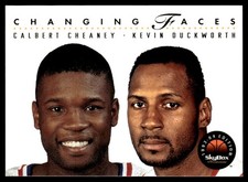 1993-94 SkyBox Calbert Cheaney/Kevin Duckworth Washington Bullets #318
