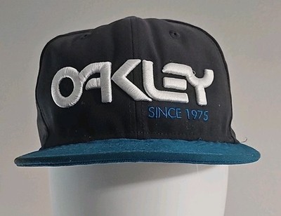 Oakley Since 1975 New Era 9FIFTY Snapback Hat Black/Blue Adjustable
