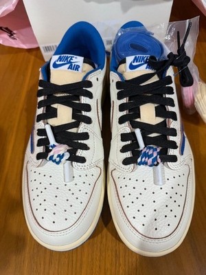 Travis Scott x Fragment Air Jordan 1 Low Size 7