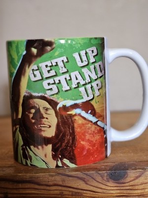 Bob Marley Get Up Standbecher Neu & Spülmaschinenfest