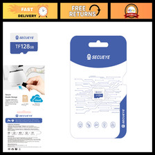 128GB TF Memory Card Class 10 - High Speed for Security Cameras  Dash Cams, 24/