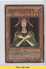 Goddess With the Third Eye YuGiOh Tournament Pack 5 #TP5-EN010 2004 READ u3f