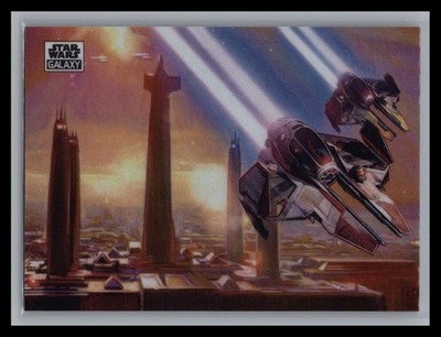2025 Topps Chrome Star Wars Galaxy #46 ETA-2 Actis-Class Interceptor