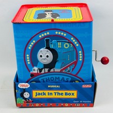 Thomas  Friends Musical Jack In The Box Schylling Sir Topham Hatt 2006 New Flaw