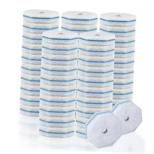 50Pcs Disposable Toilet Brush Refills, Compatible with Most Toilet Brushes for 