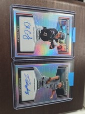 2021 Prizm Draft Signing Sessions Auto Lot – Cal Conley / Dustin Saenz