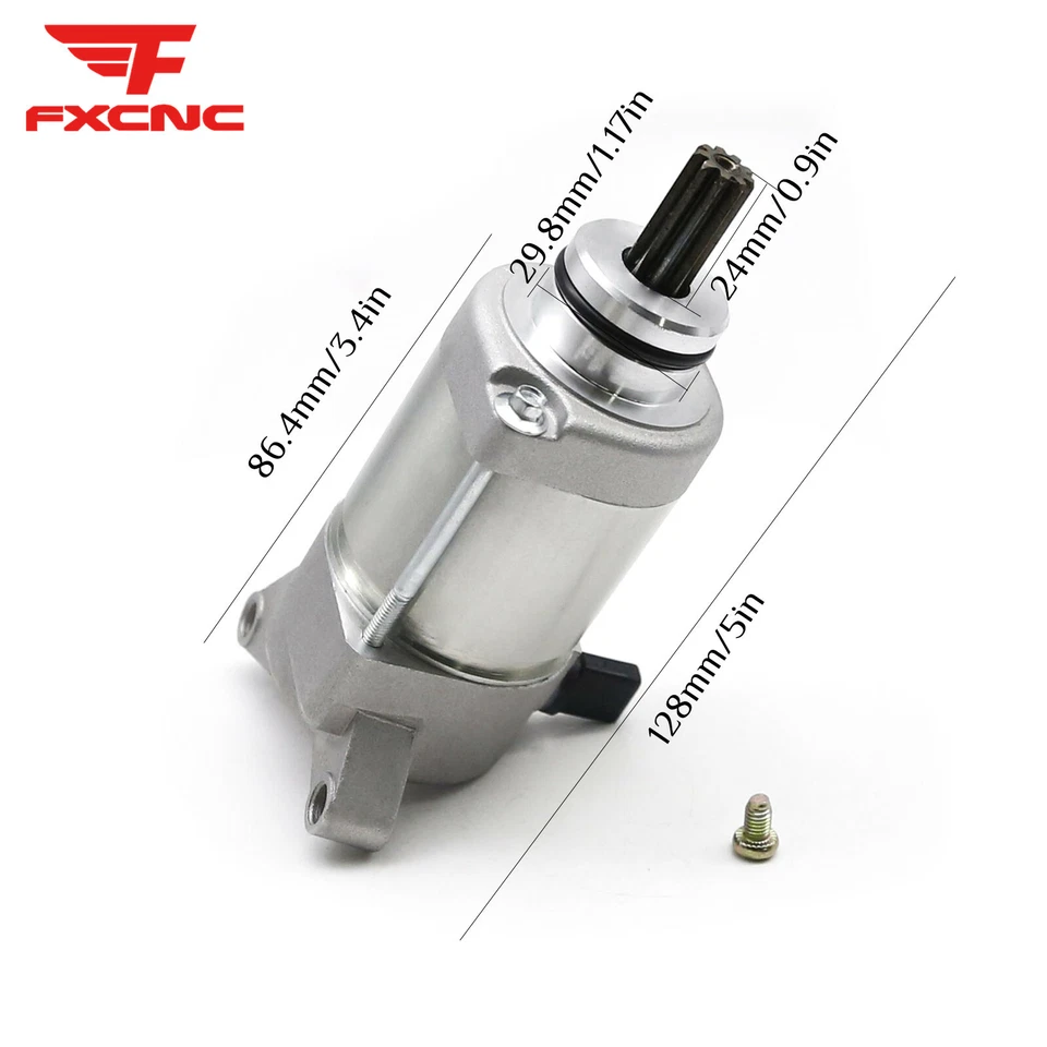 Motor de arranque apto para WR450F WR-450 2007-2015 motocicleta todoterreno reemplazo Foto 3 de 4