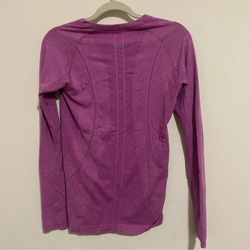 Lululemon Swiftly Tech Pink Long Sleeve size 8 - Picture 6 of 7