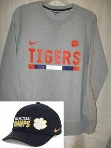 clemson nike crewneck sweatshirt