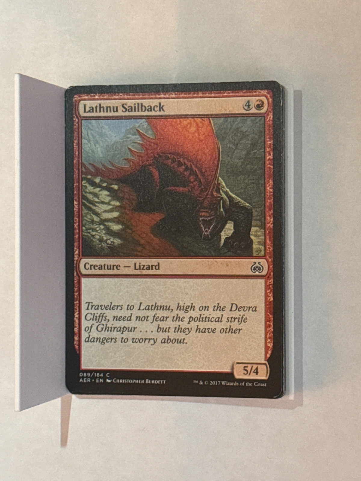 Aether Revolt #89 Lathnu Sailback