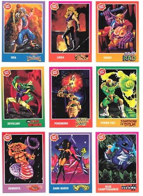 1992 Zap Pax Series 1 Video Game Trading Cards / You Choose #s 1