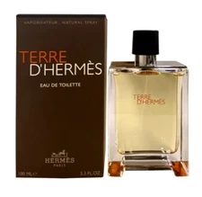 Terre D'Hermes by Hermes cologne for men EDT 3.3 / 3.4 oz New in Box